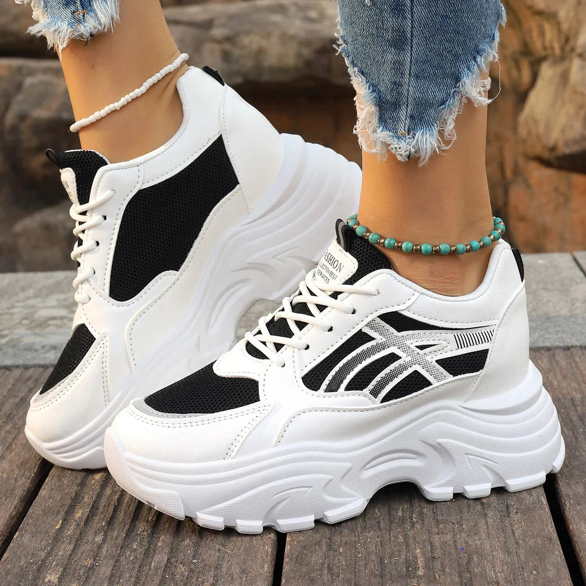 Brunch Textured Sneakers
