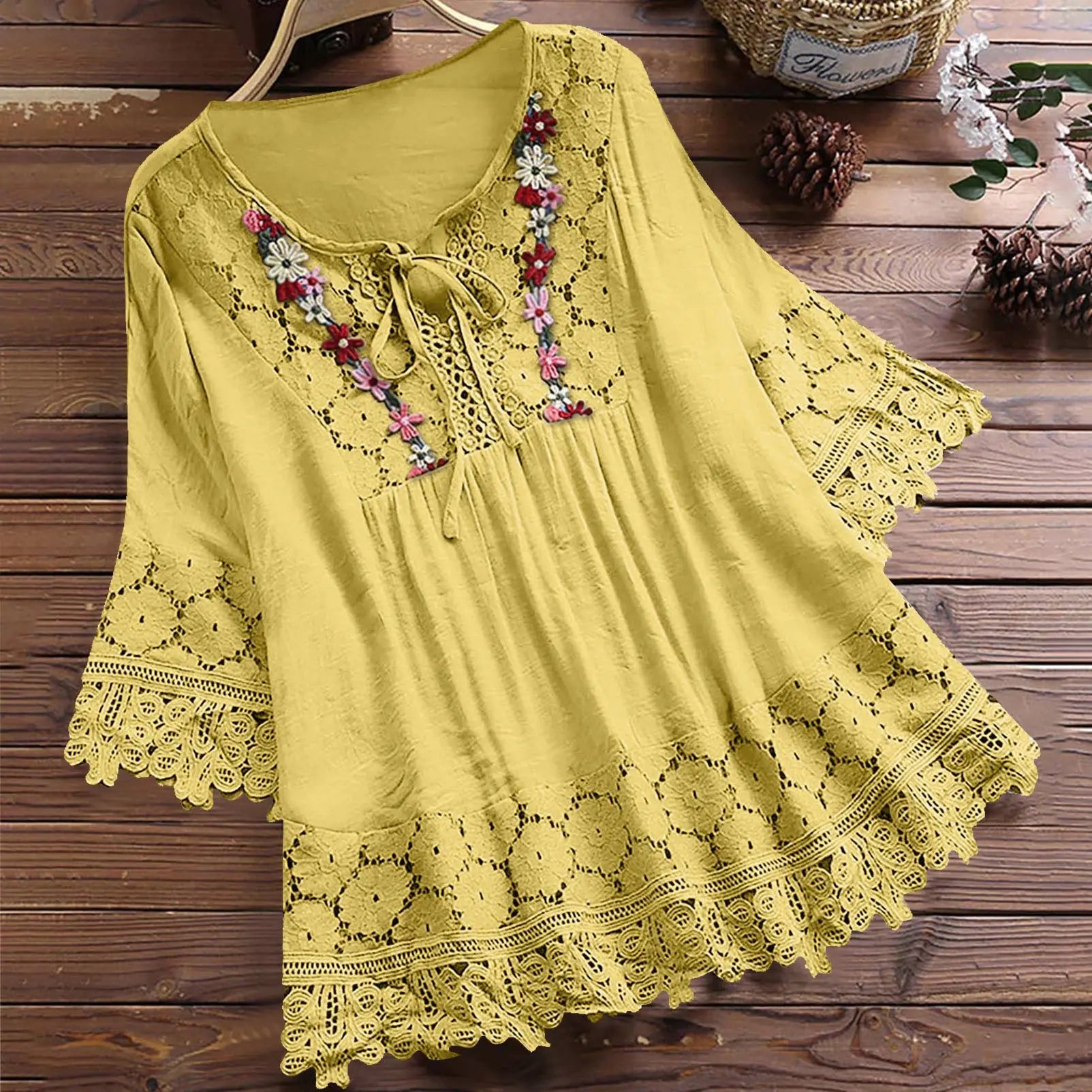 Light Wrap Blouse
