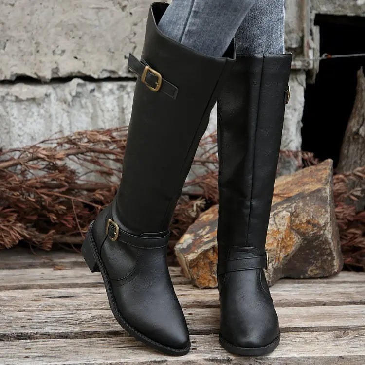 Daily Leather Boots