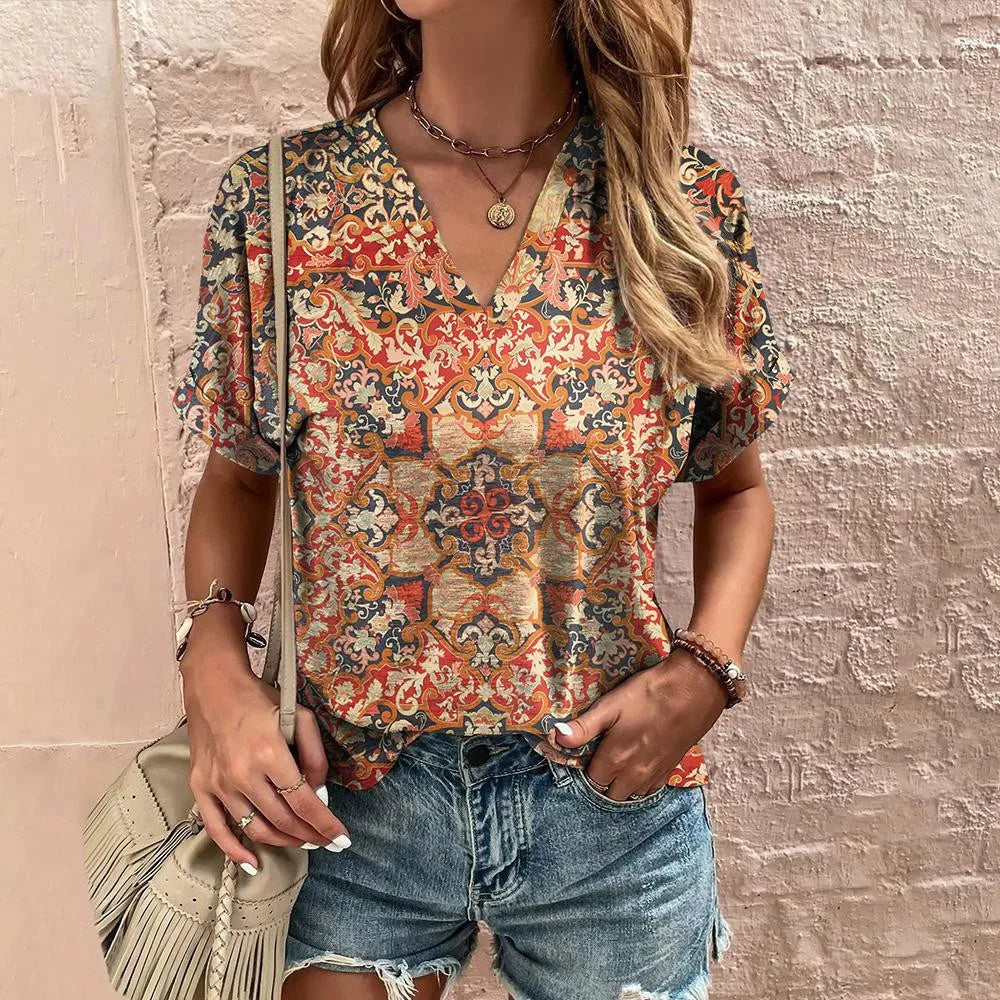 Soft Swiss-Dot Blouse