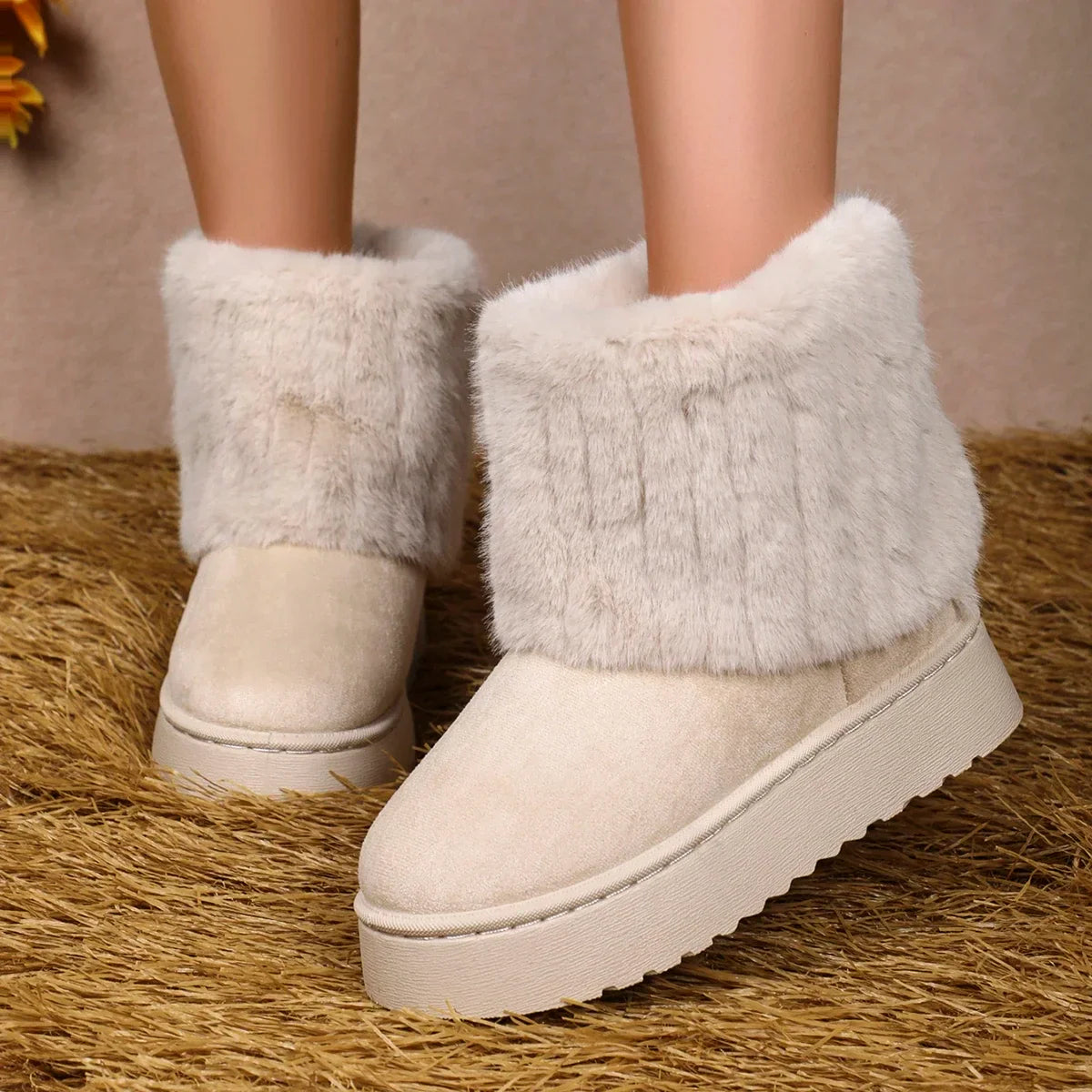 Warm Platform Boots