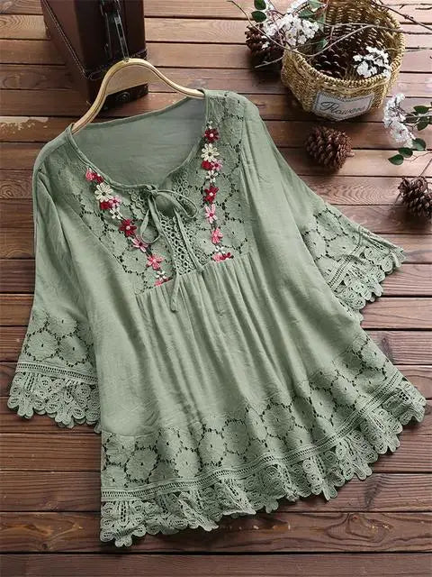 Light Wrap Blouse