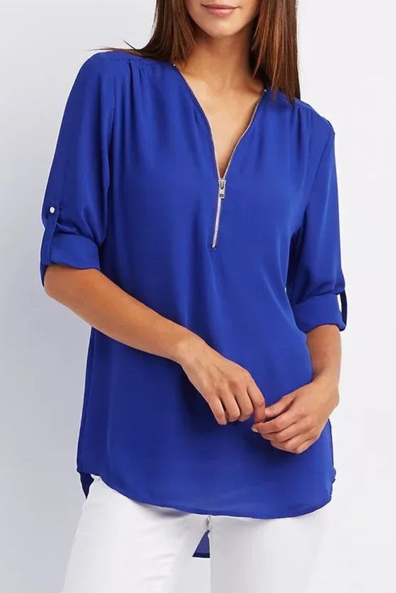 Romantic Printed Blouse