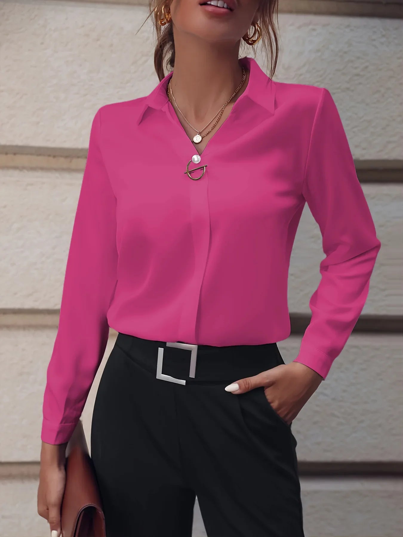 Elegant Sheer Blouse