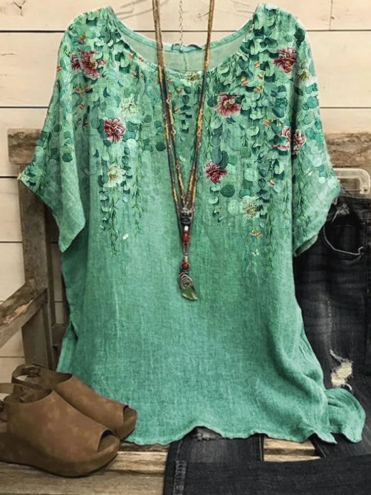 Graceful Eyelet Blouse