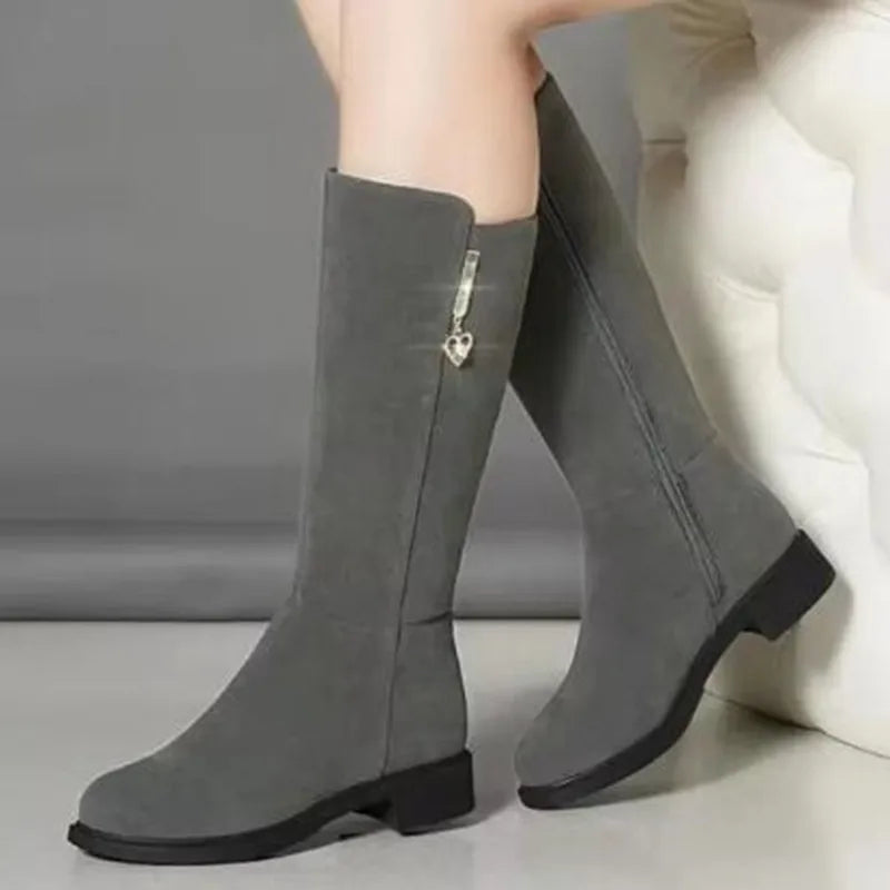 Modern Heeled Boots