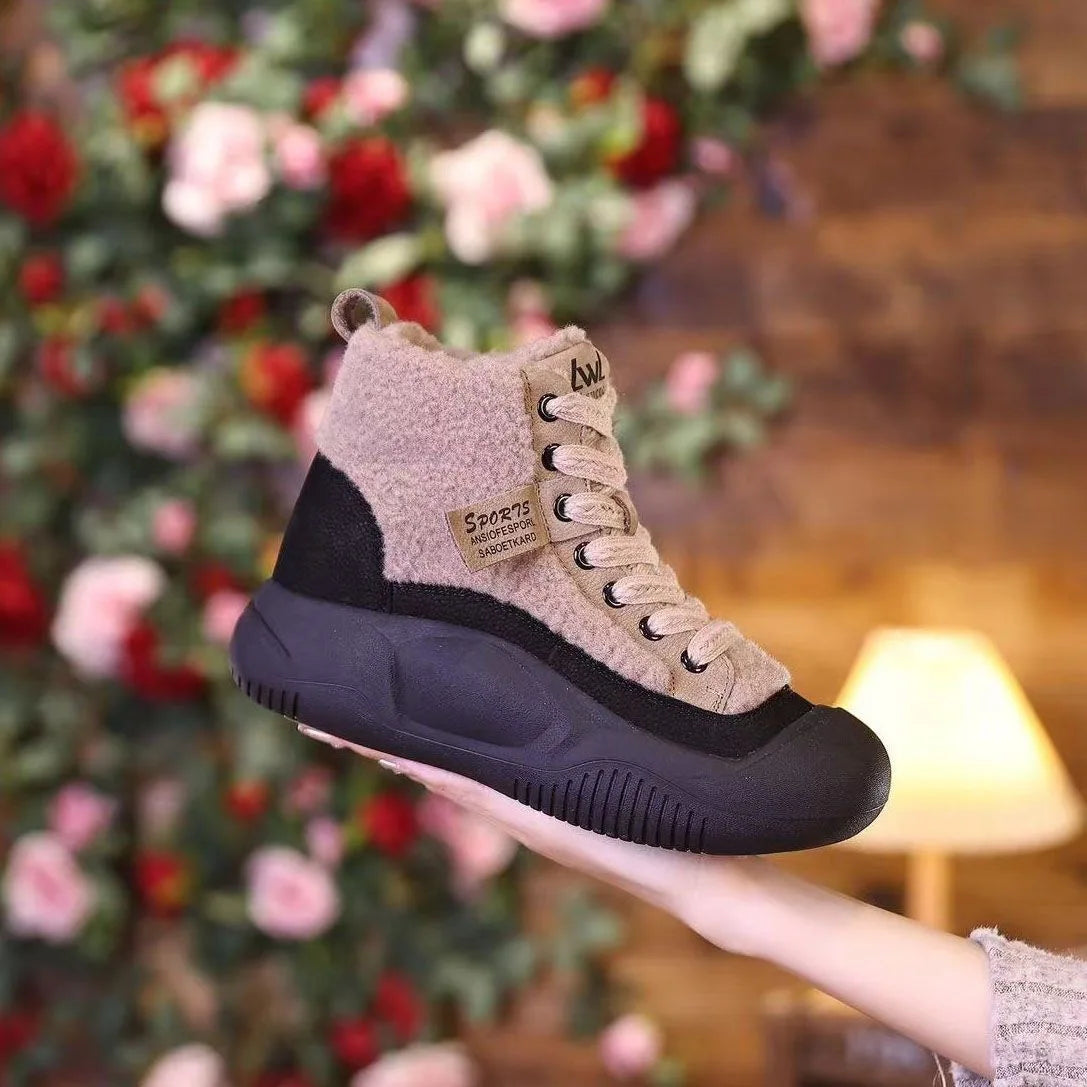 Travel Block-Heel Boots