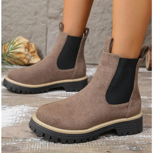 Clean Zip-Up Boots