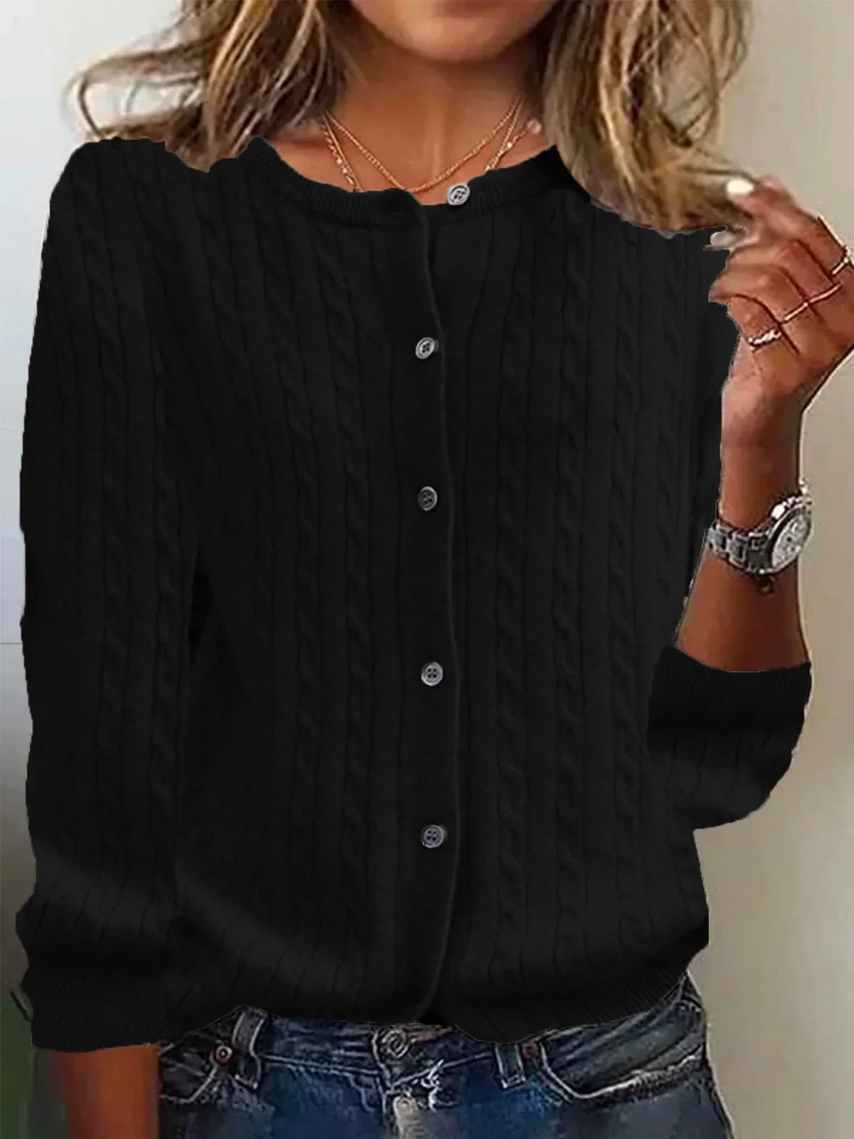 Easy Textured Sweater