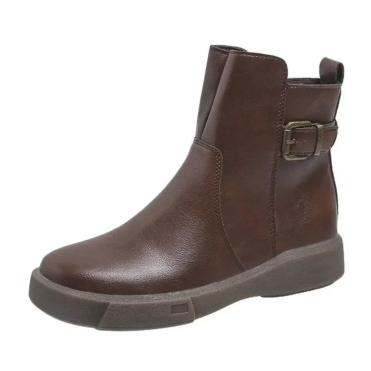Comfortable Textured Boots