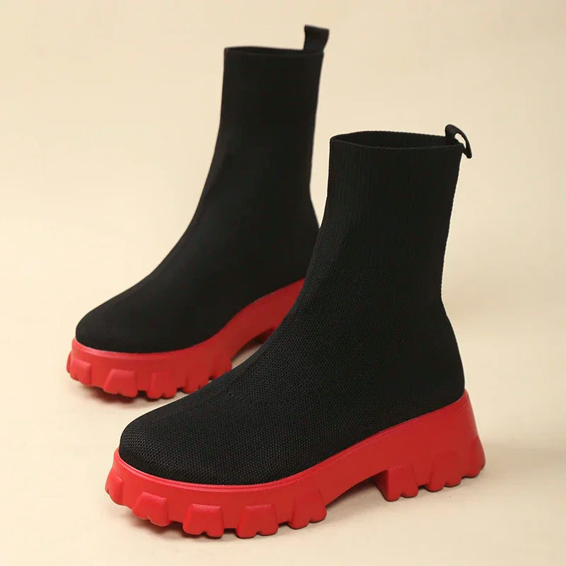 Natural Chelsea Boots