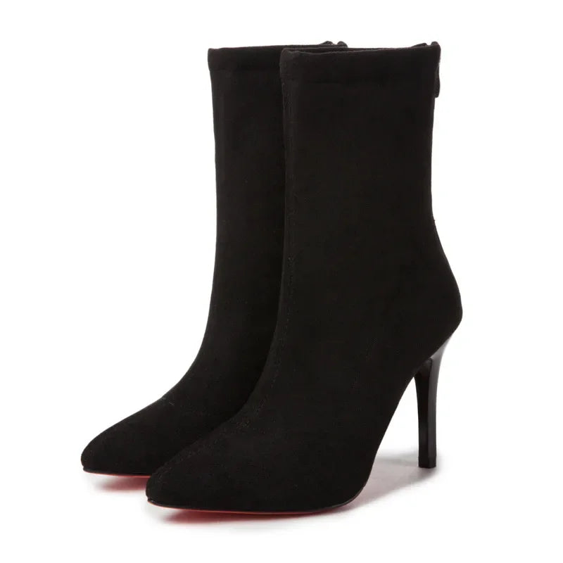 Minimal Suede Boots