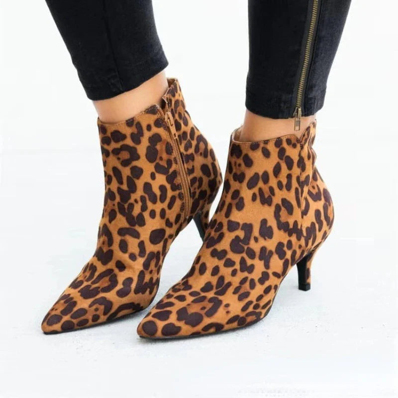 Clean Faux-Suede Boots