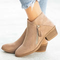 Soft Block-Heel Boots
