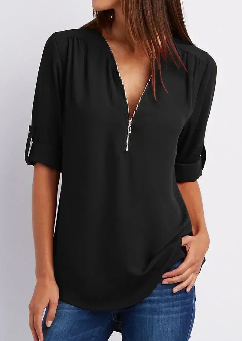 Feminine Cotton Blouse