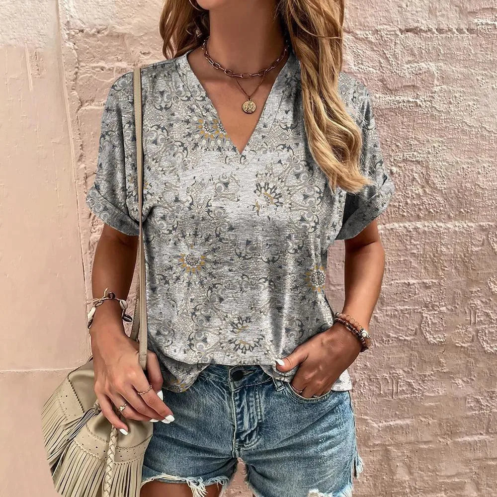 Soft Swiss-Dot Blouse