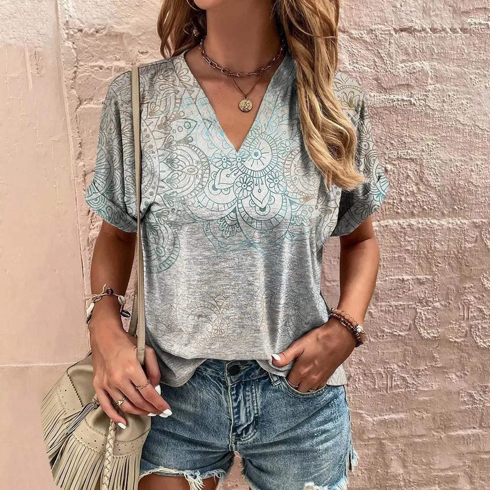 Soft Swiss-Dot Blouse