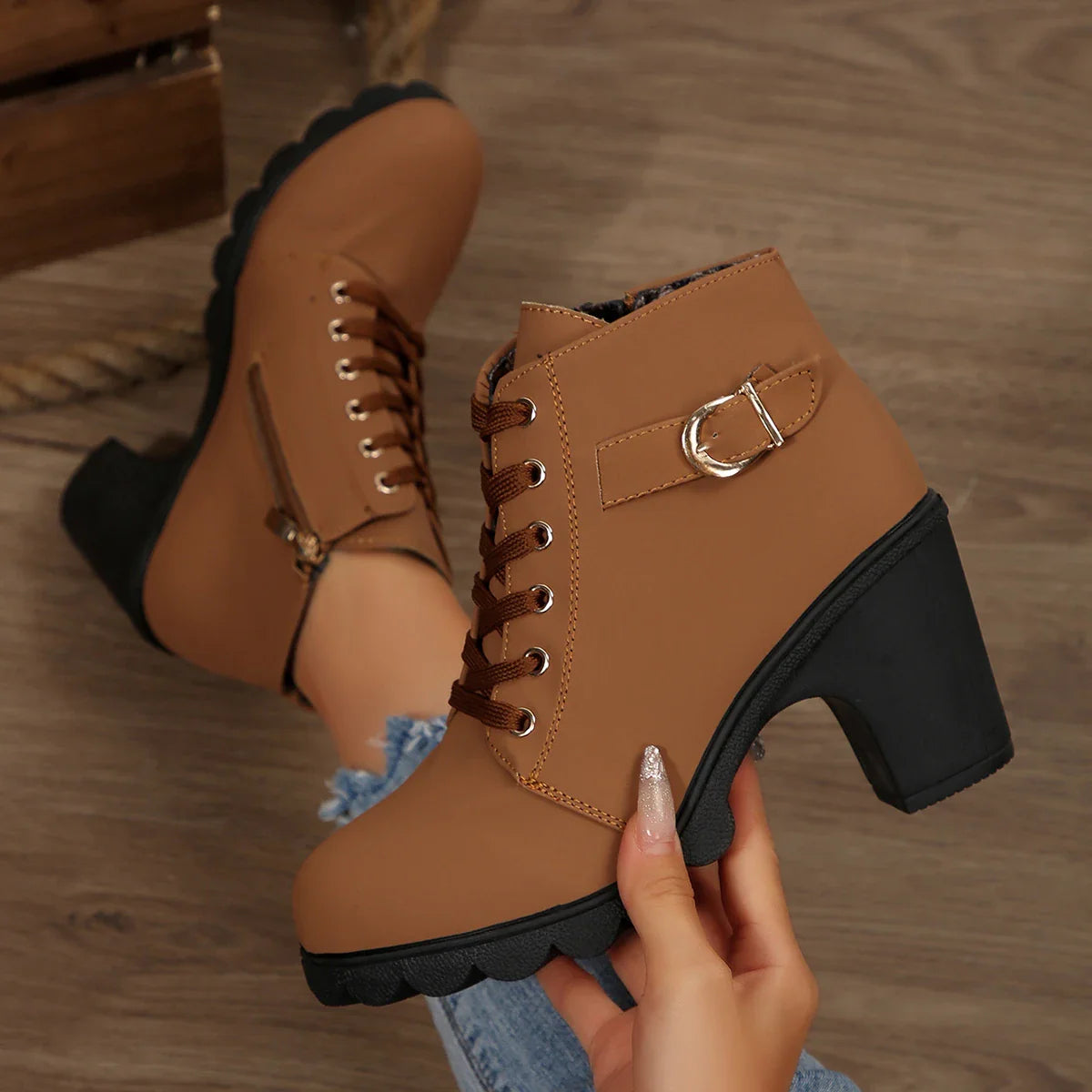 Coastal Zip-Up Boots