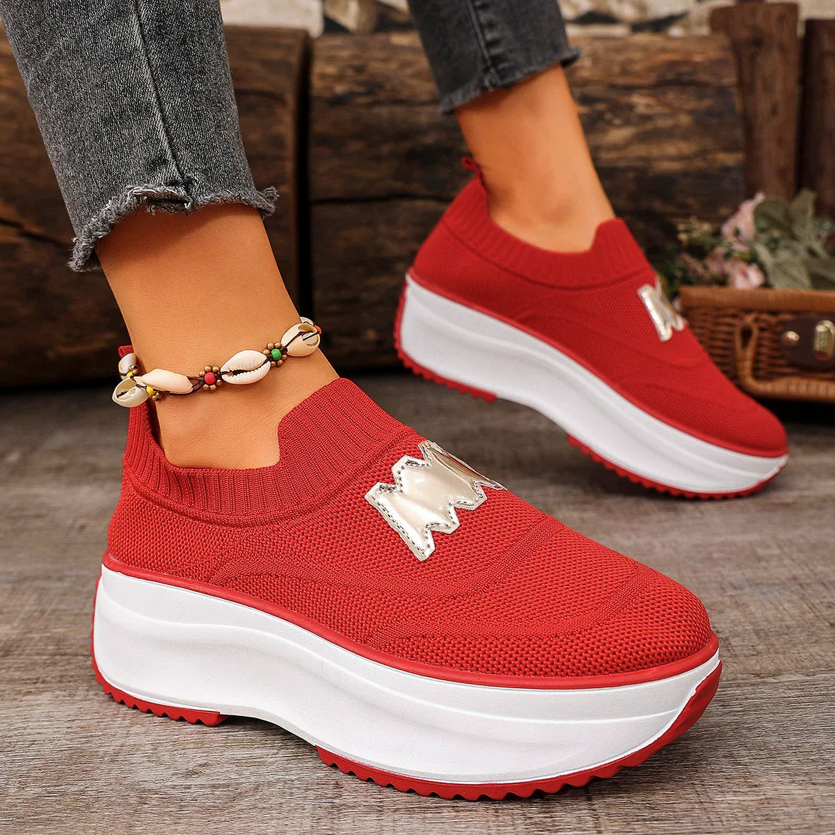 Casual White Sneakers