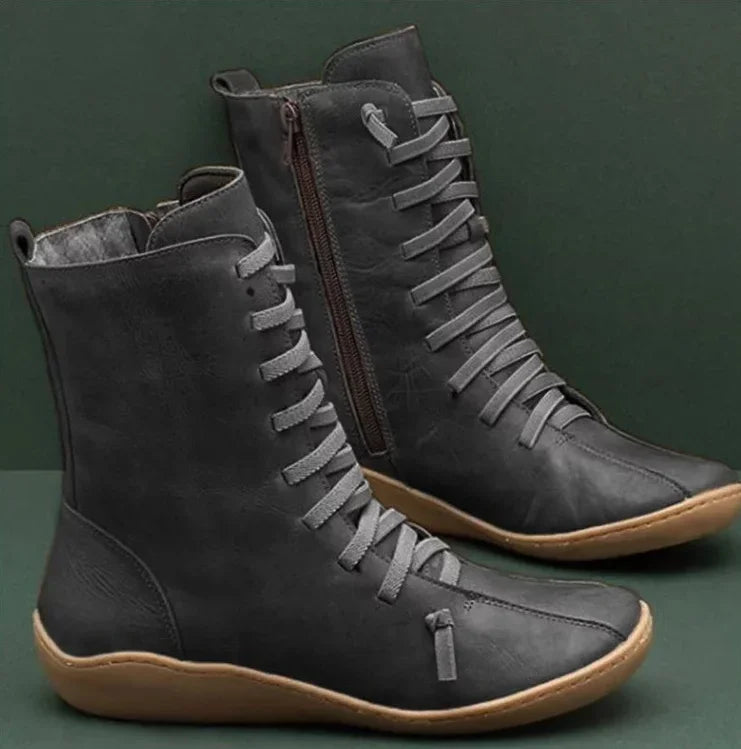 Travel Faux-Suede Boots