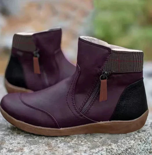 Travel Faux-Suede Boots