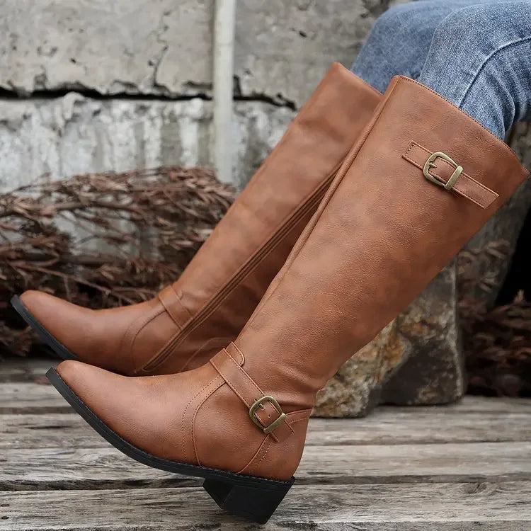 Daily Leather Boots