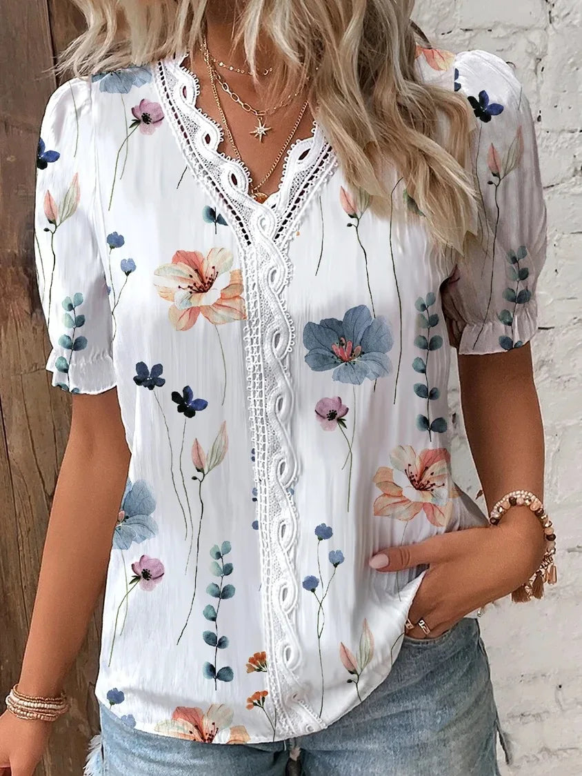 Cottage Long-Sleeve Blouse
