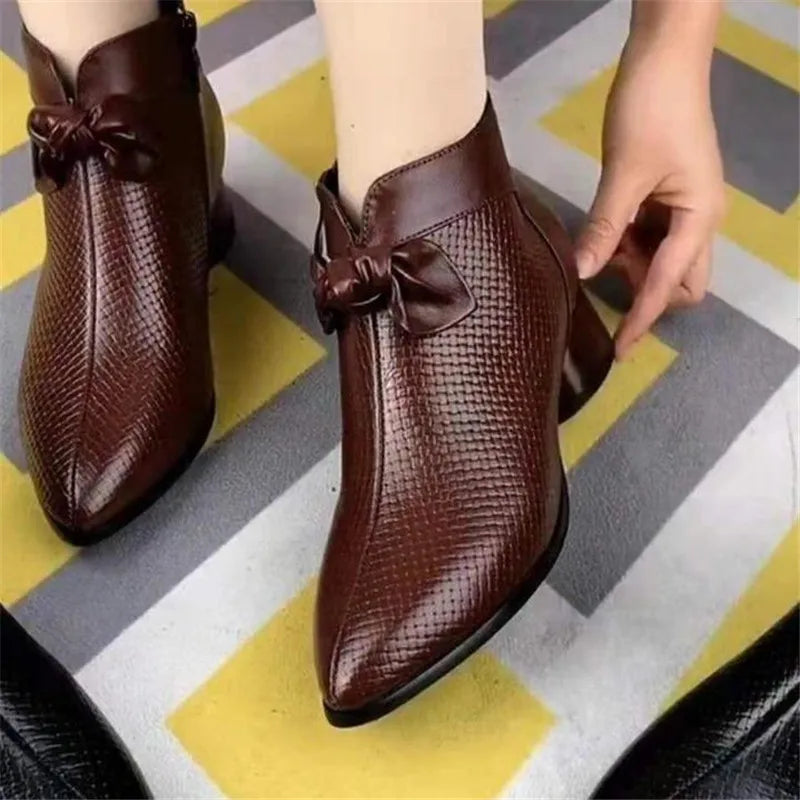 Relaxed Side-Zip Boots
