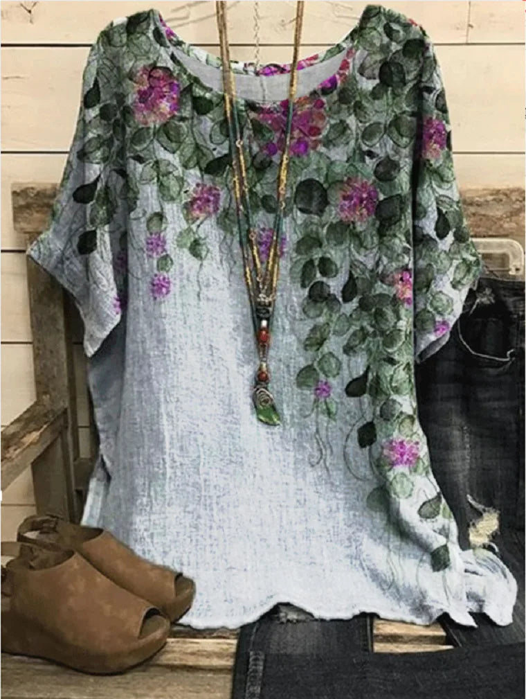 Graceful Eyelet Blouse
