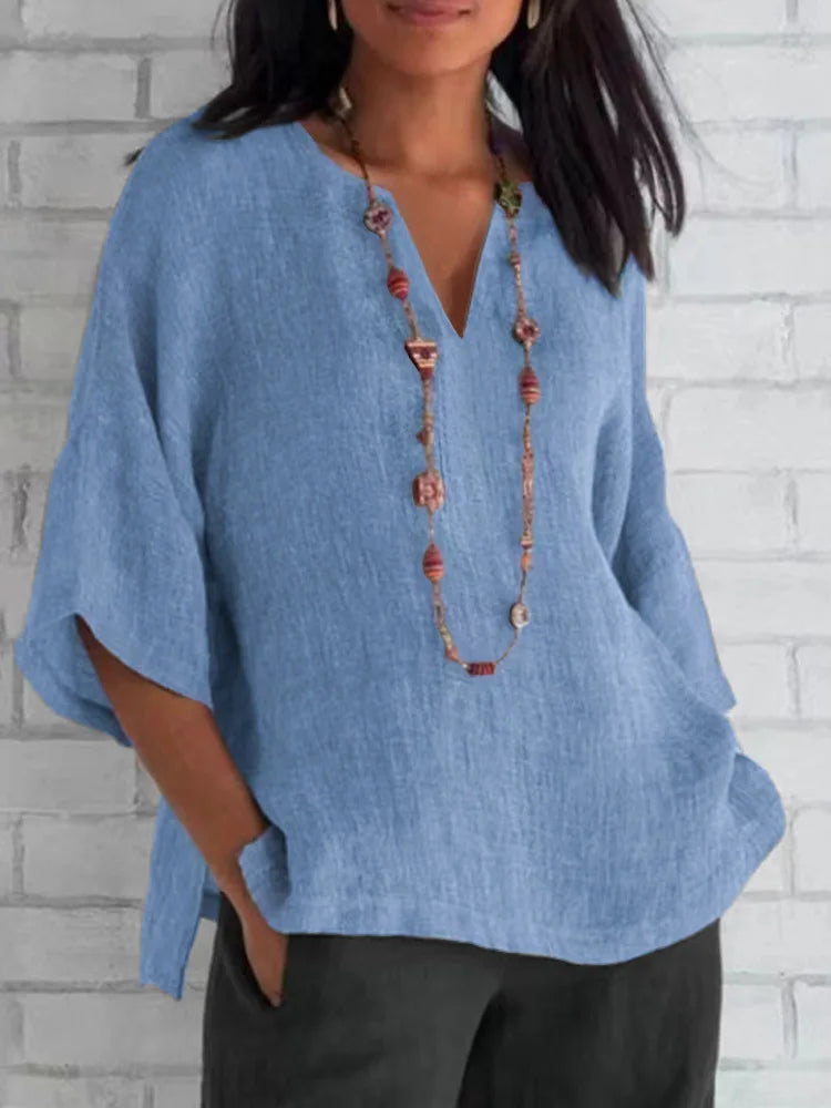 Classic Textured Blouse