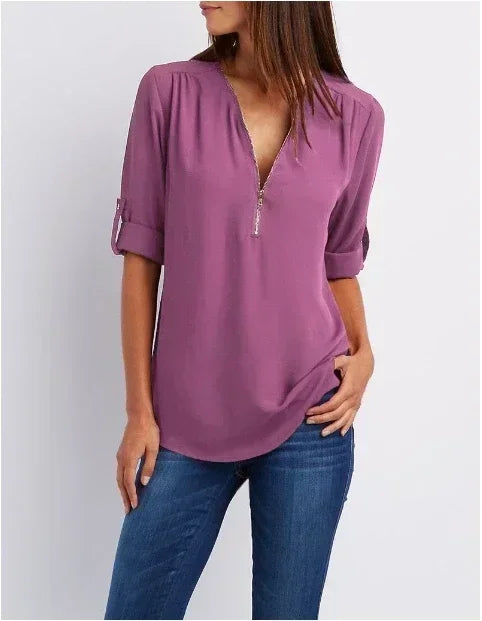 Feminine Cotton Blouse
