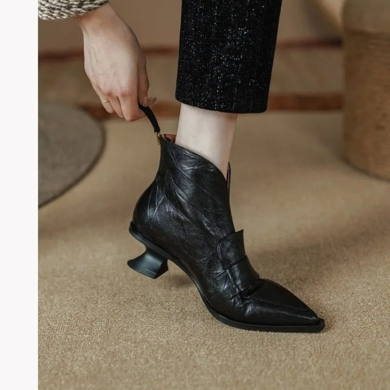 Airy Zip-Up Boots