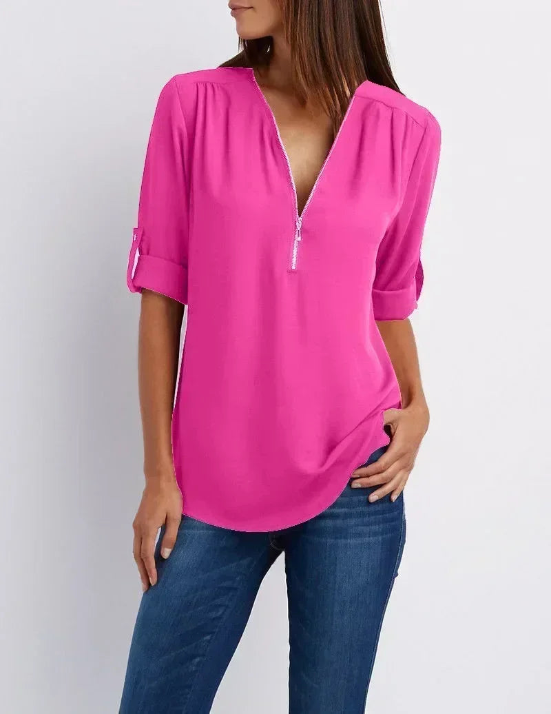 Feminine Cotton Blouse