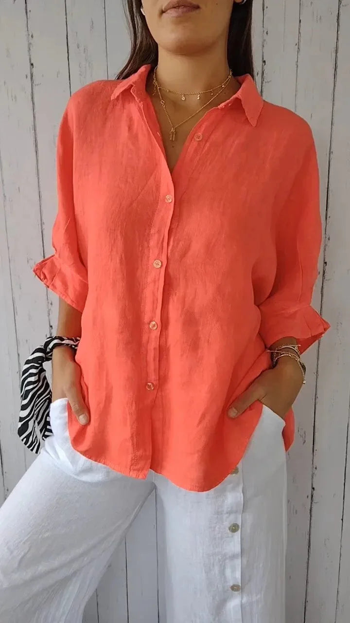 Casual Peplum Blouse