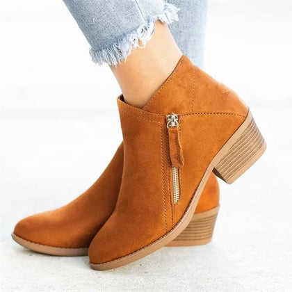 Comfortable Textured Boots