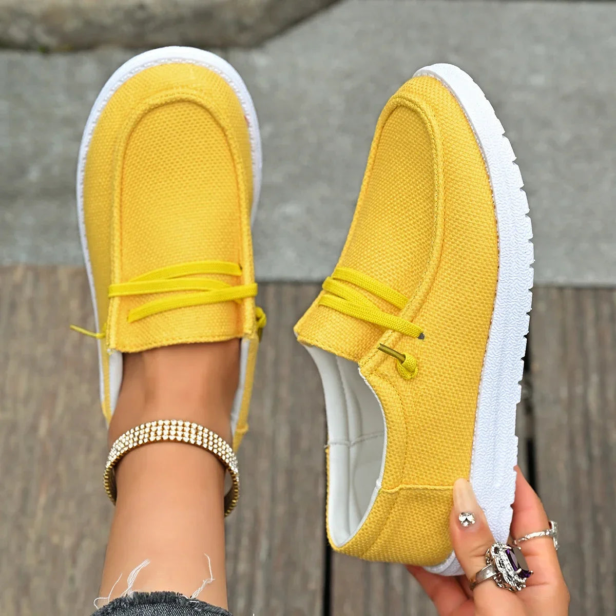 Classic Lace-Up Sneakers