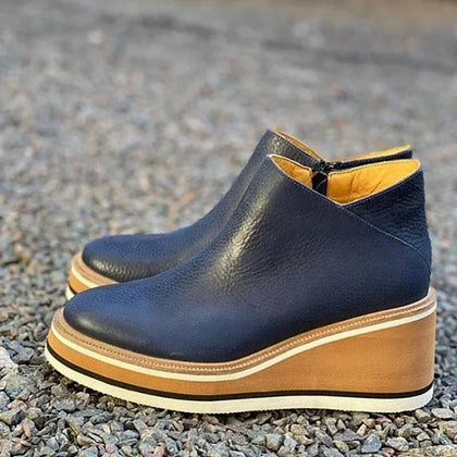 Modern Faux-Suede Boots