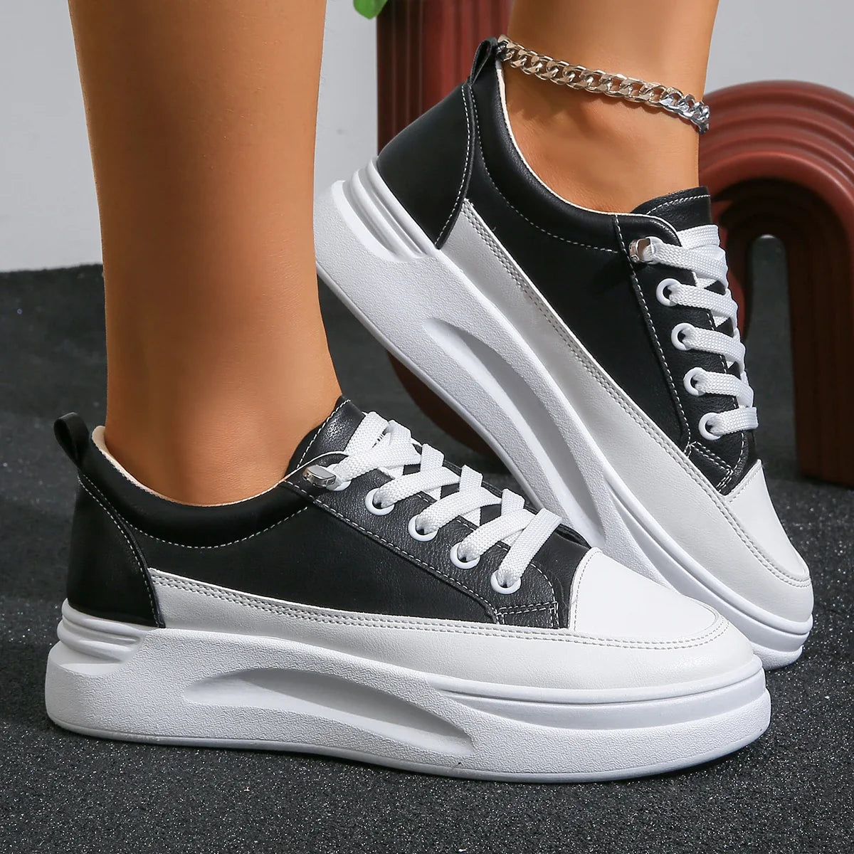 Relaxed Canvas Sneakers