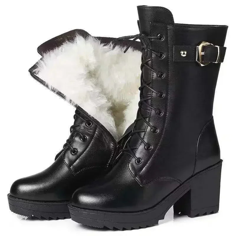 Comfortable Heeled Boots