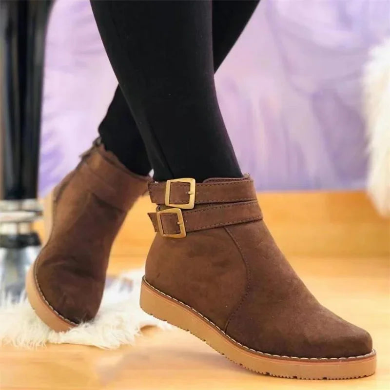 Beach Block-Heel Boots