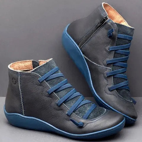 Airy Zip-Up Boots