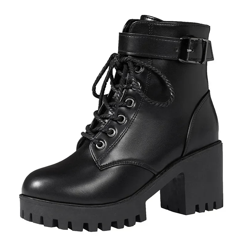 Casual Lug-Sole Boots