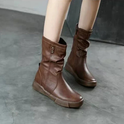 Breezy Block-Heel Boots