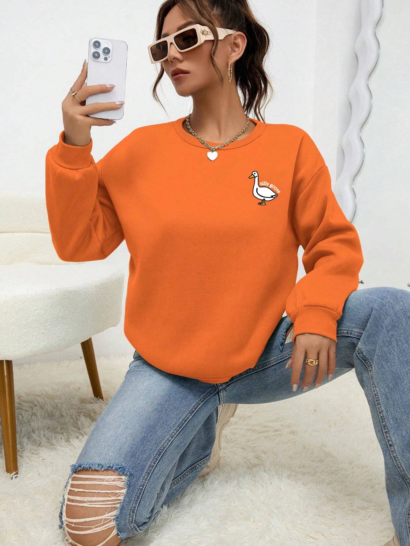 Relaxed Collared Shirt