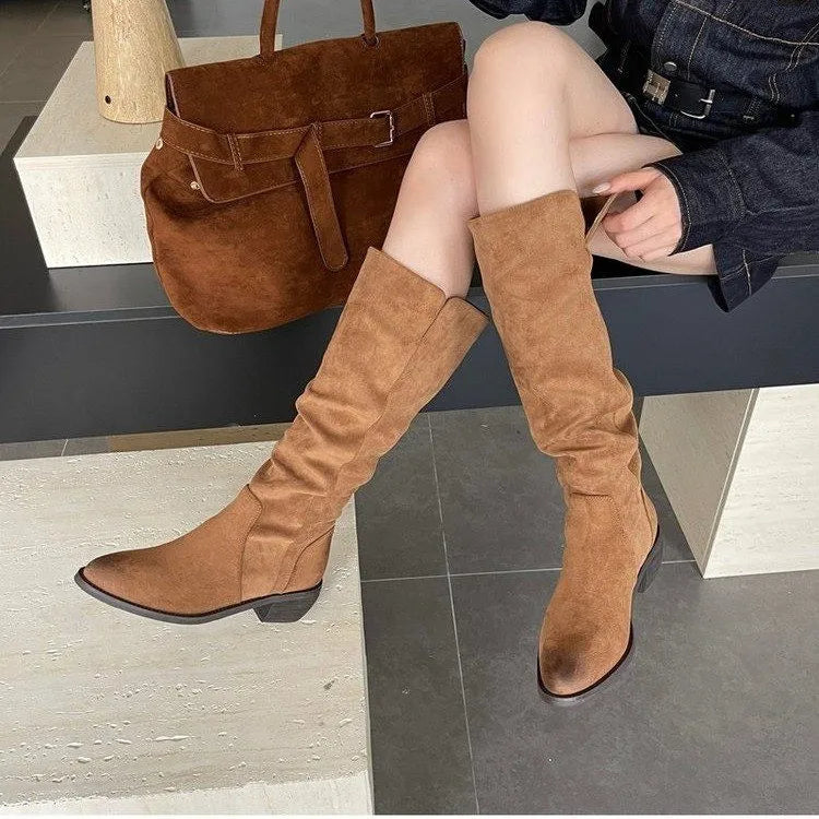 Comfortable Lug-Sole Boots