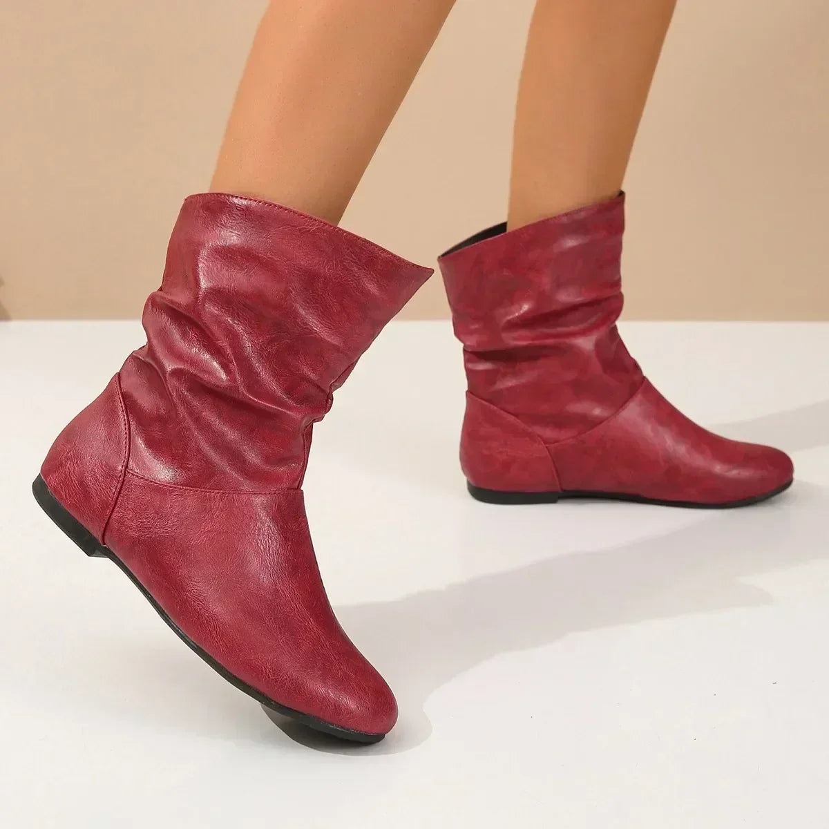 Airy Side-Zip Boots