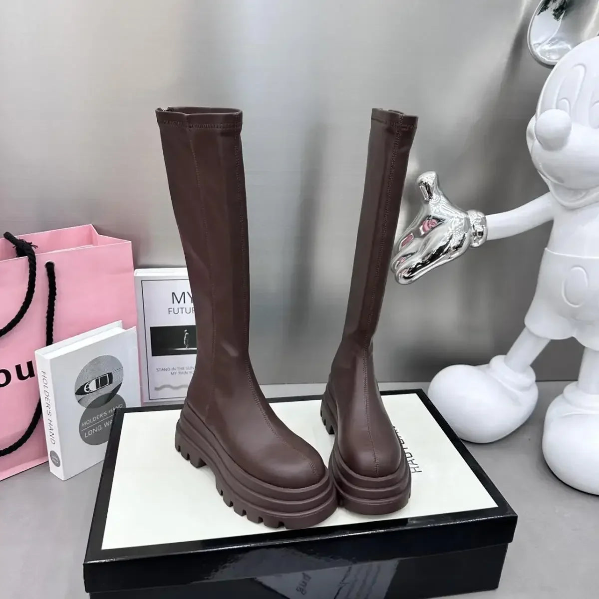 Walking Vintage Boots