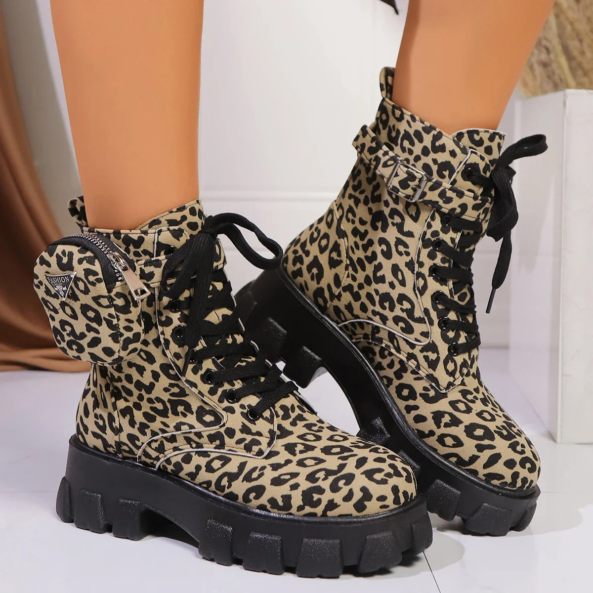 Modern Faux-Suede Boots