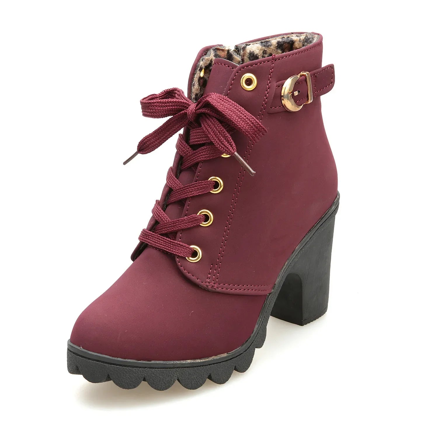 Relaxed Platform Boots