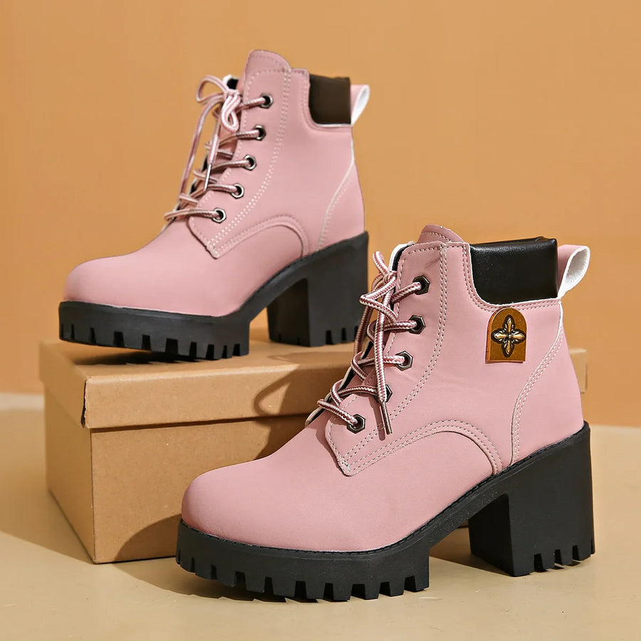 Comfortable Zip-Up Boots